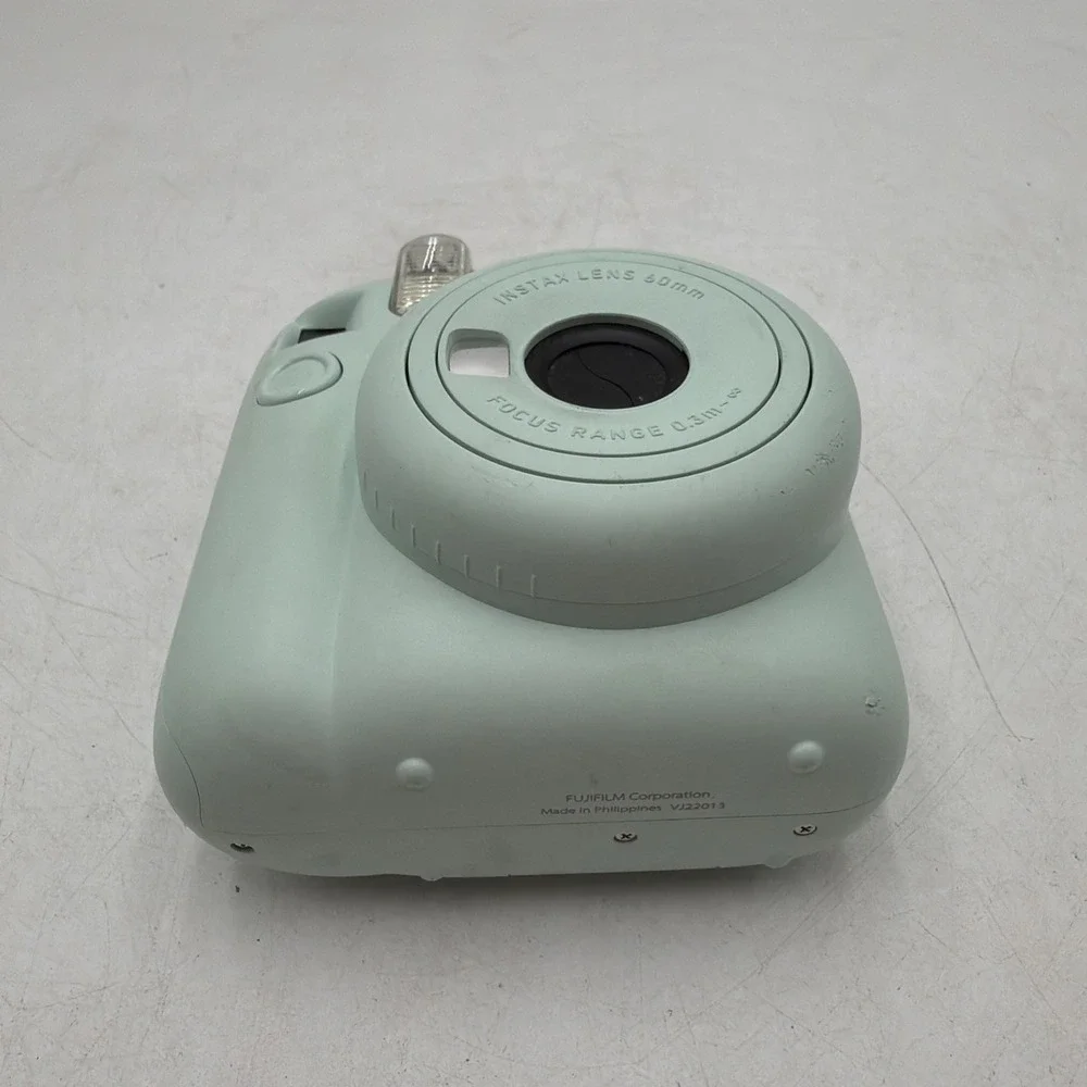 Fujifilm INSTAX MINI 12 Instant Film Camera Mint Green Tested Working